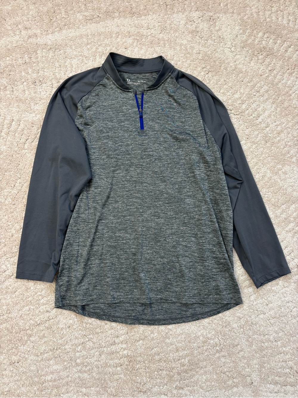 Under Armour Long-Sleeve Quarter-Zip Performance Top